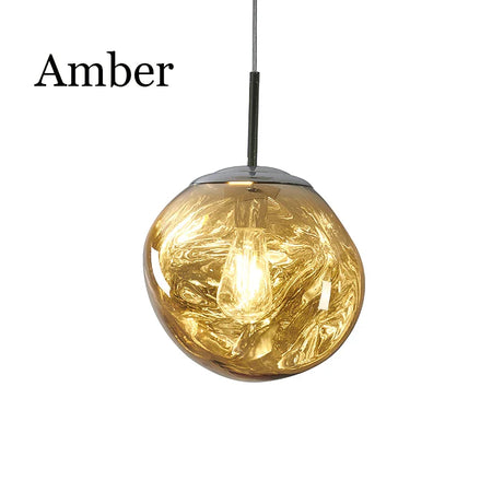Luminaire Suspension design contemporain en cuivre – Référence : Nélia5823- - Nexa Lights
