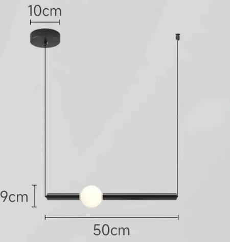 Luminaire Suspension design contemporain en fer – Référence : Alaric5723-Luminaire Suspendu - Nexa Lights