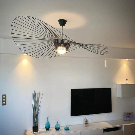 Luminaire Suspension design contemporain en fer noir – Référence : Alvyn4327-Luminaire Suspendu - Nexa Lights
