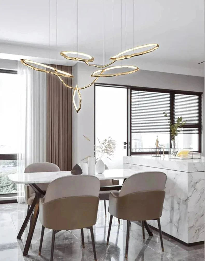 Luminaire Suspension design contemporain en métal – Référence : Althéa5623- - Nexa Lights