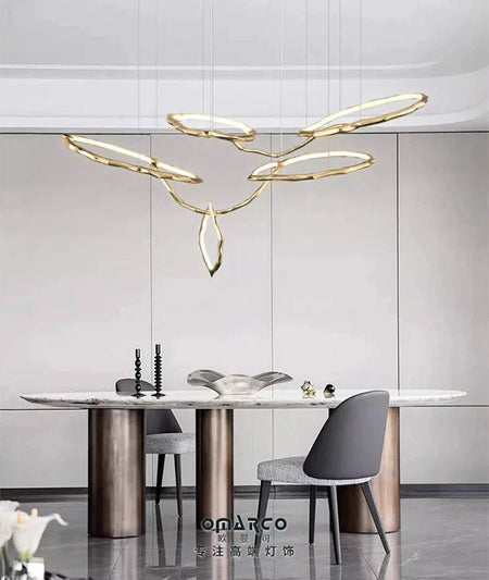 Luminaire Suspension design contemporain en métal – Référence : Althéa5623- - Nexa Lights