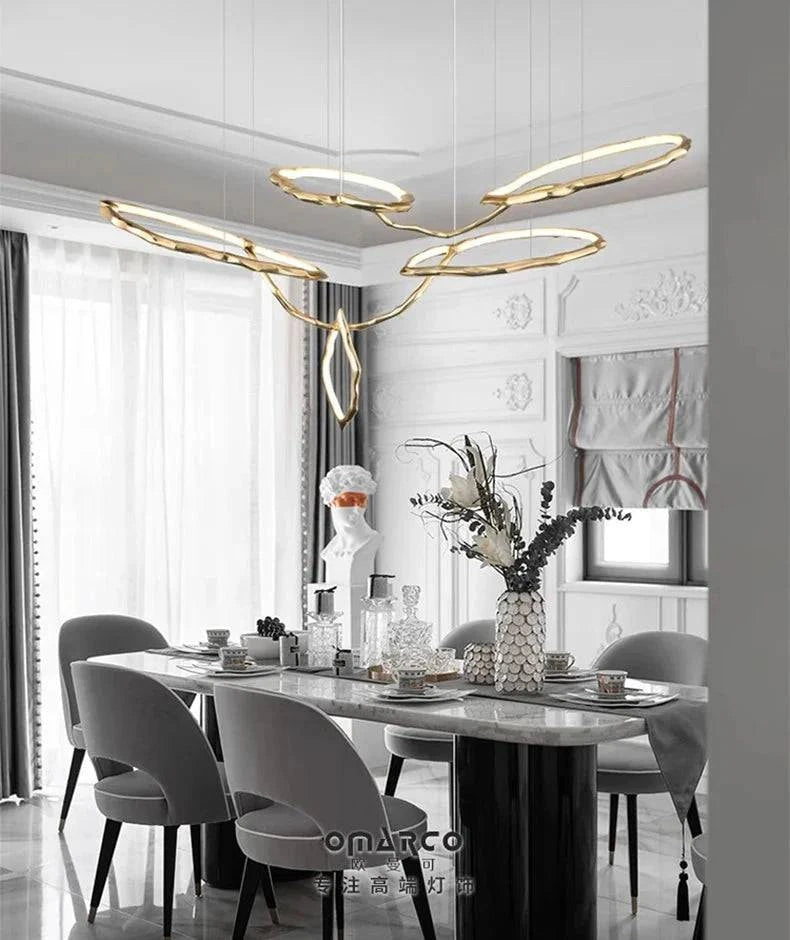 Luminaire Suspension design contemporain en métal – Référence : Althéa5623- - Nexa Lights