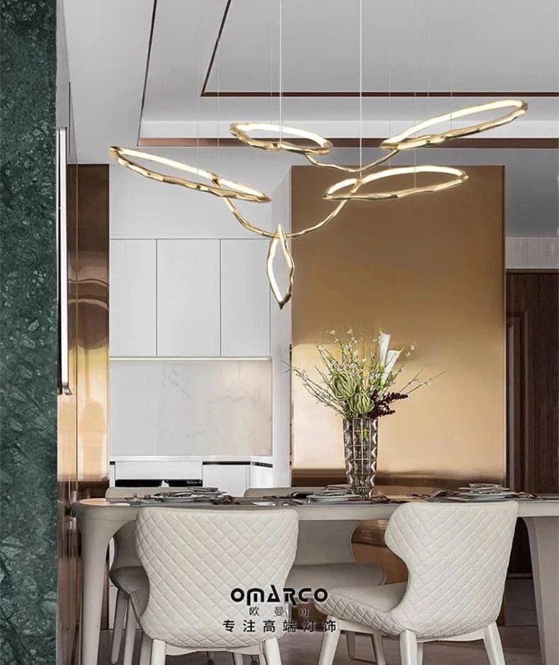 Luminaire Suspension design contemporain en métal – Référence : Althéa5623- - Nexa Lights
