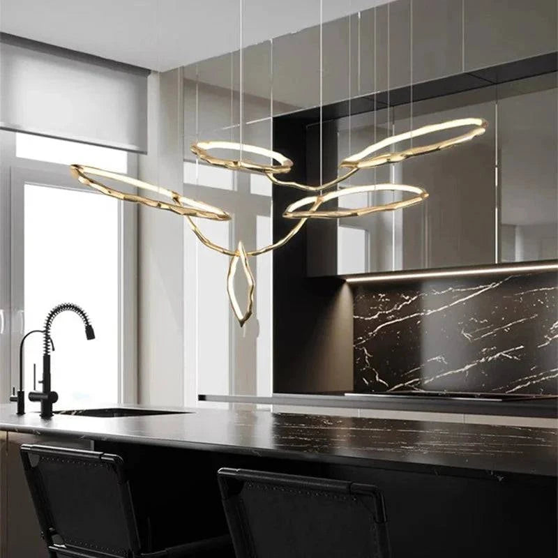 Luminaire Suspension design contemporain en métal – Référence : Althéa5623- - Nexa Lights