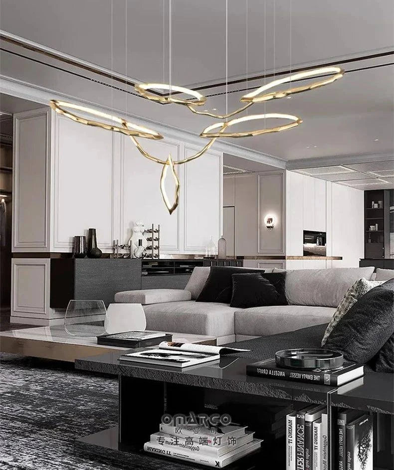 Luminaire Suspension design contemporain en métal – Référence : Althéa5623- - Nexa Lights