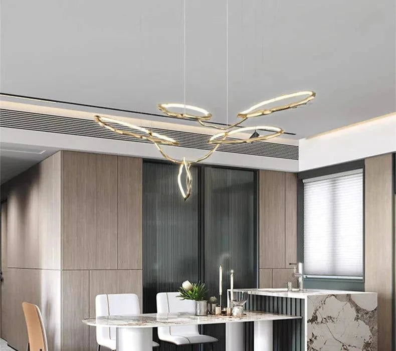 Luminaire Suspension design contemporain en métal – Référence : Althéa5623- - Nexa Lights