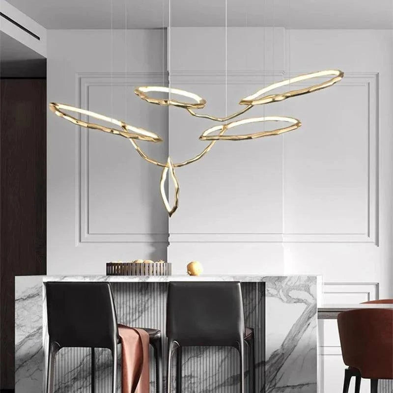 Luminaire Suspension design contemporain en métal – Référence : Althéa5623- - Nexa Lights