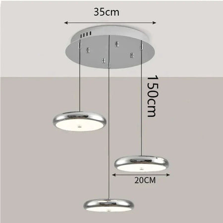 Luminaire Suspension design contemporain en métal – Référence : Alvyn5623-Luminaire Suspendu - Nexa Lights