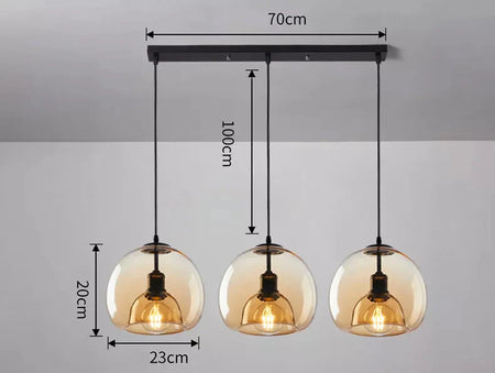 Luminaire Suspension design contemporain en métal – Référence : Alvyn5823-Luminaire Suspendu - Nexa Lights