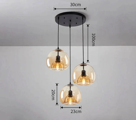 Luminaire Suspension design contemporain en métal – Référence : Alvyn5823-Luminaire Suspendu - Nexa Lights