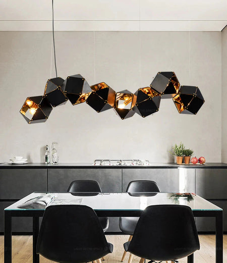 Luminaire Suspension design contemporain en métal – Référence : Arvel6293- - Nexa Lights