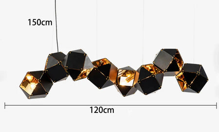 Luminaire Suspension design contemporain en métal – Référence : Arvel6293- - Nexa Lights