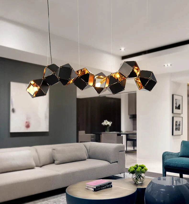 Luminaire Suspension design contemporain en métal – Référence : Arvel6293- - Nexa Lights