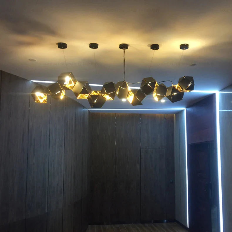 Luminaire Suspension design contemporain en métal – Référence : Arvel6293- - Nexa Lights