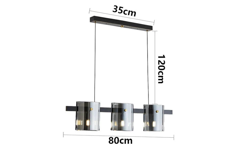 Luminaire Suspension design contemporain en métal – Référence : Cybèle1453- - Nexa Lights