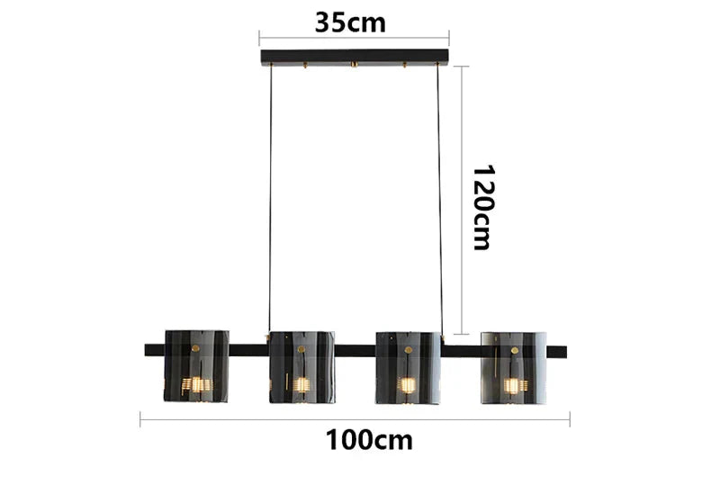 Luminaire Suspension design contemporain en métal – Référence : Cybèle1453- - Nexa Lights