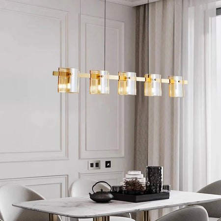 Luminaire Suspension design contemporain en métal – Référence : Cybèle1453- - Nexa Lights