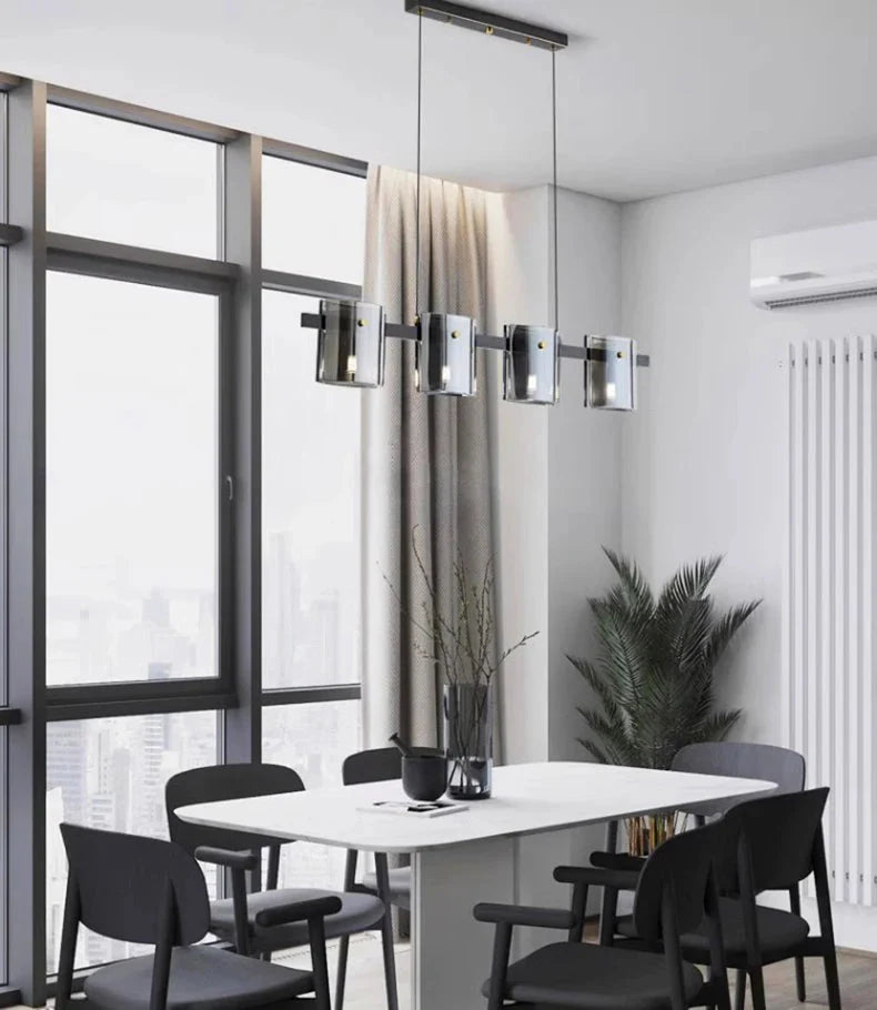 Luminaire Suspension design contemporain en métal – Référence : Cybèle1453- - Nexa Lights