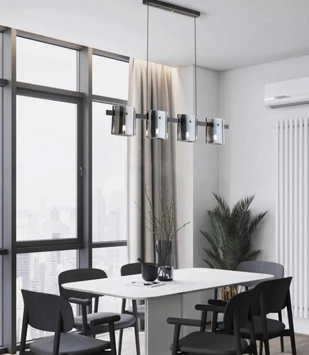 Luminaire Suspension design contemporain en métal – Référence : Cybèle1453- - Nexa Lights