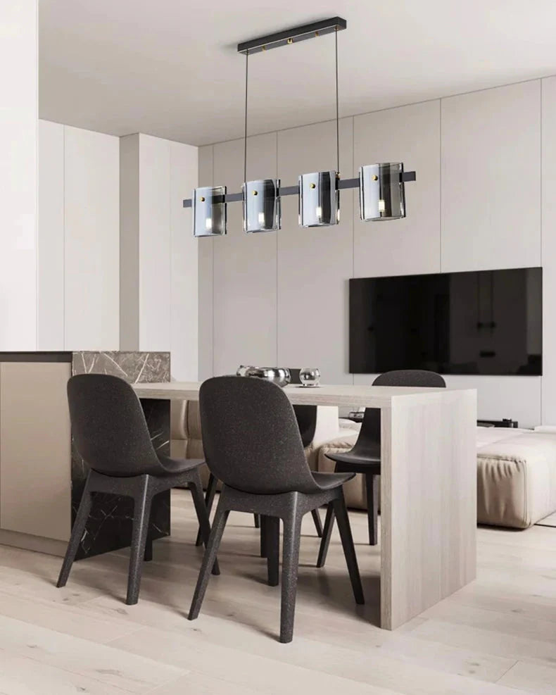 Luminaire Suspension design contemporain en métal – Référence : Cybèle1453- - Nexa Lights