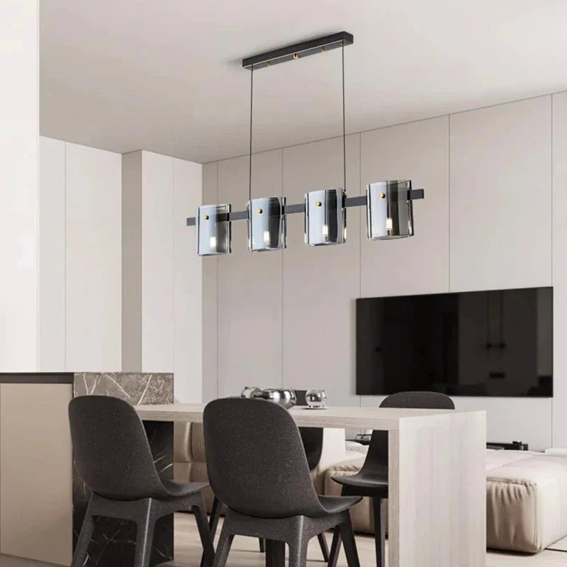 Luminaire Suspension design contemporain en métal – Référence : Cybèle1453- - Nexa Lights