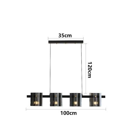 Luminaire Suspension design contemporain en métal – Référence : Cybèle1453- - Nexa Lights