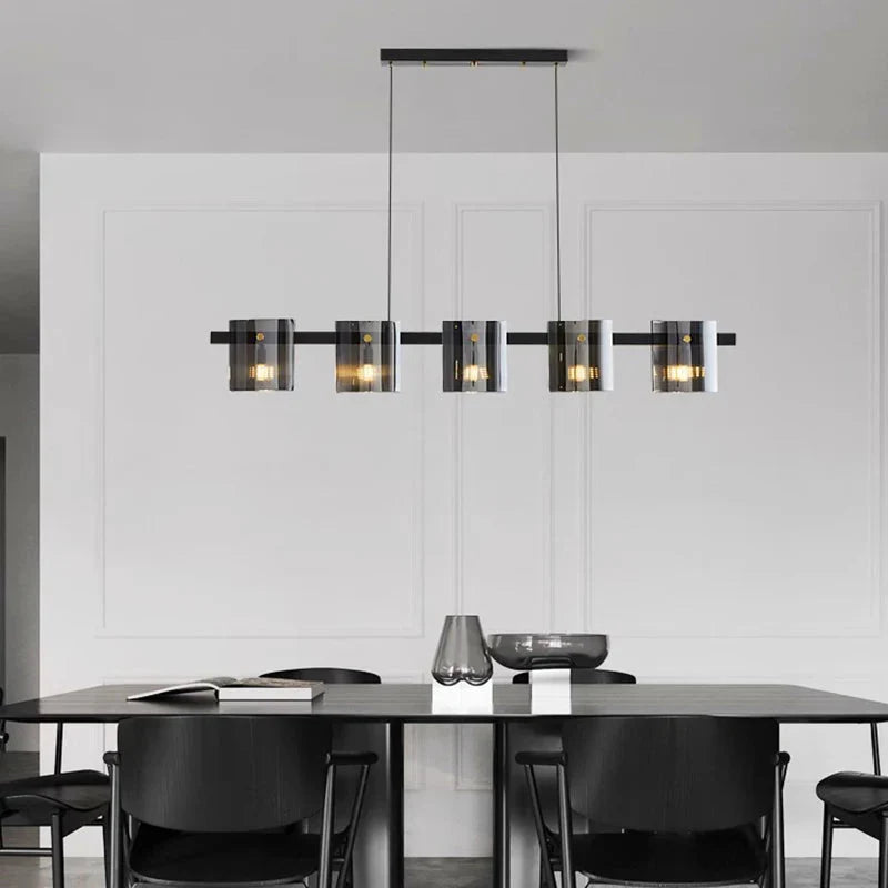 Luminaire Suspension design contemporain en métal – Référence : Cybèle1453- - Nexa Lights