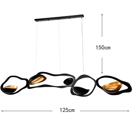 Luminaire Suspension design contemporain en métal – Référence : Joréa5824- - Nexa Lights