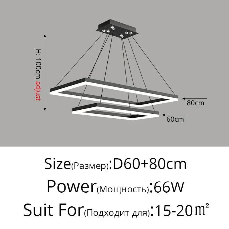 Luminaire Suspension design contemporain en métal – Référence : Loriane5623-Luminaire Suspendu - Nexa Lights