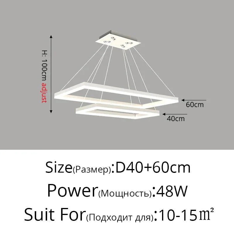 Luminaire Suspension design contemporain en métal – Référence : Loriane5623-Luminaire Suspendu - Nexa Lights