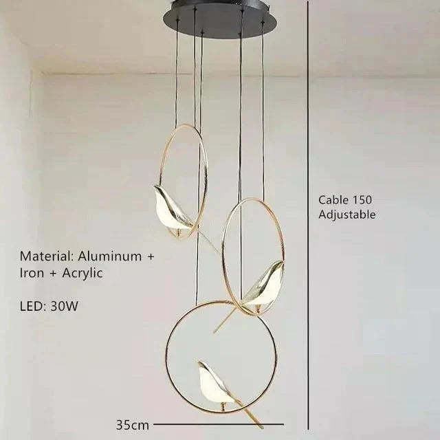 Luminaire Suspension design contemporain en métal – Référence : Marvyn4623-Luminaire Suspendu - Nexa Lights