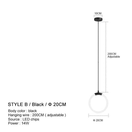 Luminaire Suspension design contemporain en métal – Référence : Nyssa4823-Luminaire Suspendu - Nexa Lights