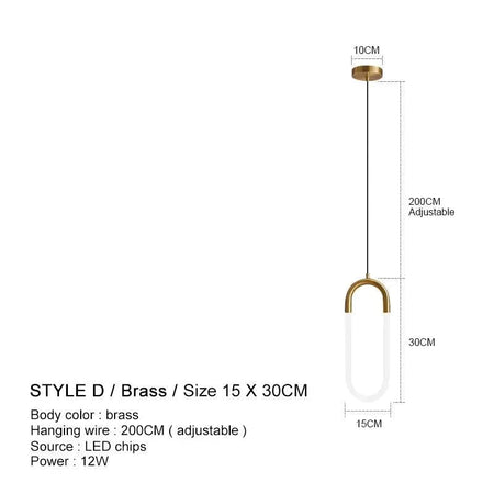 Luminaire Suspension design contemporain en métal – Référence : Nyssa4823-Luminaire Suspendu - Nexa Lights