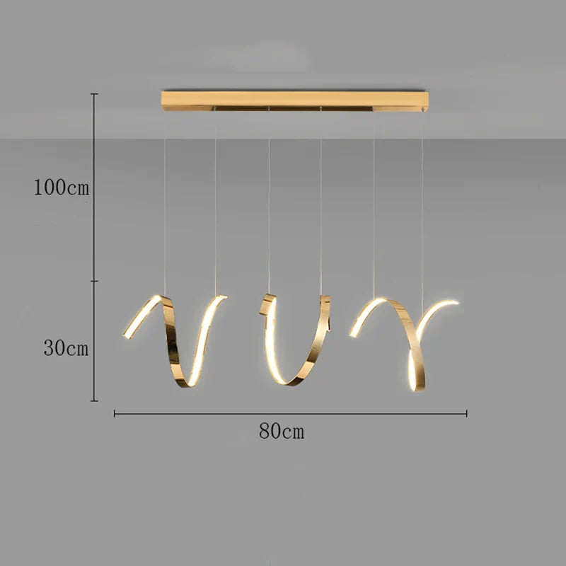 Luminaire Suspension design contemporain en métal – Référence : Orin5837- - Nexa Lights