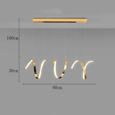 Luminaire Suspension design contemporain en métal – Référence : Orin5837- - Nexa Lights