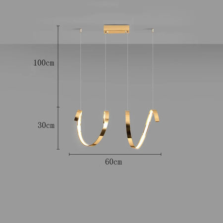 Luminaire Suspension design contemporain en métal – Référence : Orin5837- - Nexa Lights