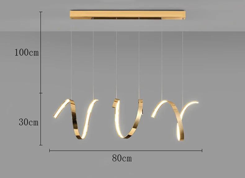 Luminaire Suspension design contemporain en métal – Référence : Orin5837- - Nexa Lights
