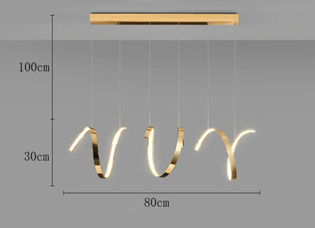 Luminaire Suspension design contemporain en métal – Référence : Orin5837- - Nexa Lights