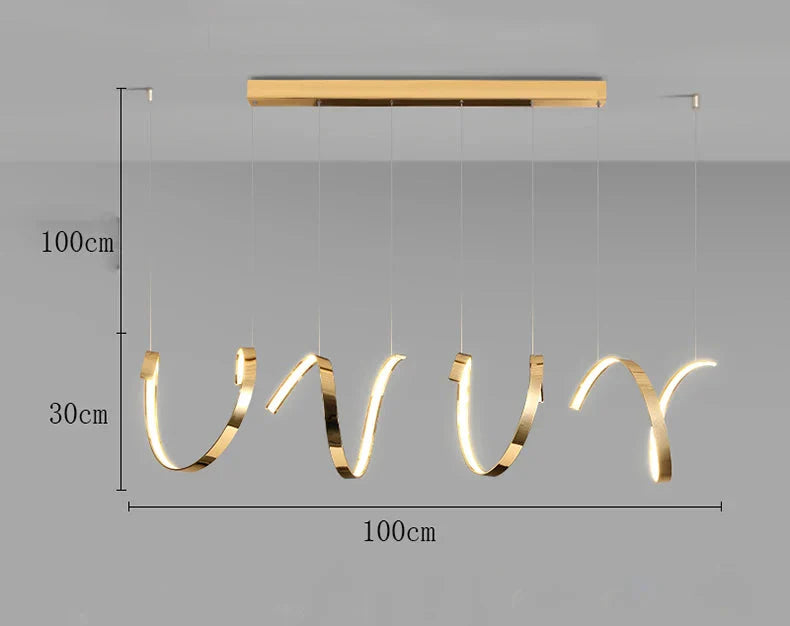 Luminaire Suspension design contemporain en métal – Référence : Orin5837- - Nexa Lights