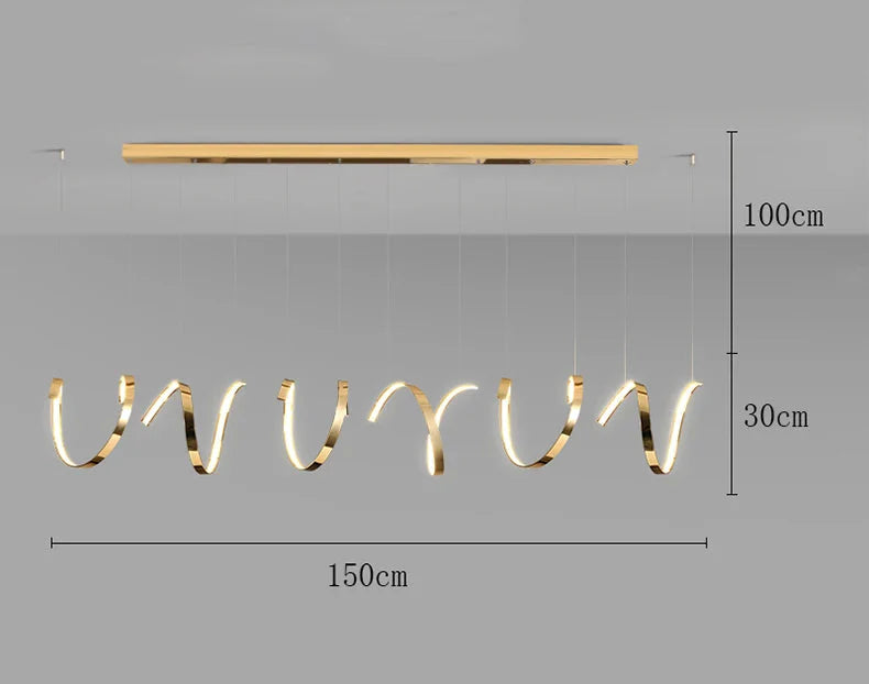 Luminaire Suspension design contemporain en métal – Référence : Orin5837- - Nexa Lights