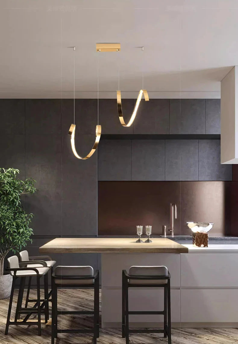 Luminaire Suspension design contemporain en métal – Référence : Orin5837- - Nexa Lights