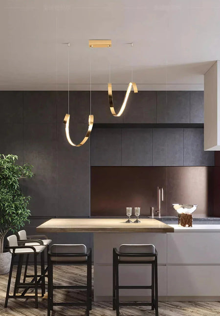 Luminaire Suspension design contemporain en métal – Référence : Orin5837- - Nexa Lights