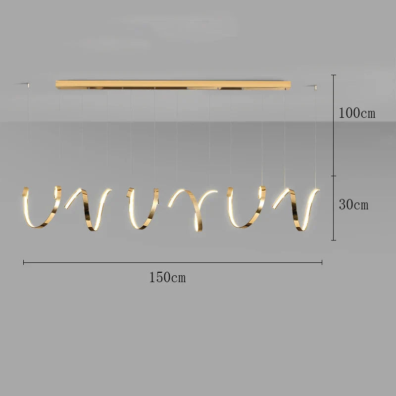 Luminaire Suspension design contemporain en métal – Référence : Orin5837- - Nexa Lights
