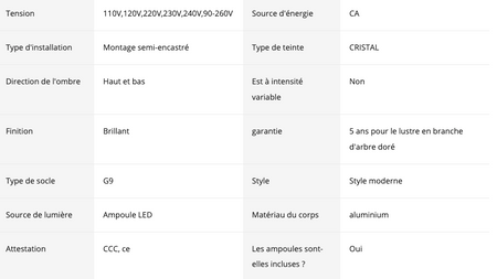 Luminaire Suspension design contemporain en métal doré – Référence : Aléa4732- - Nexa Lights