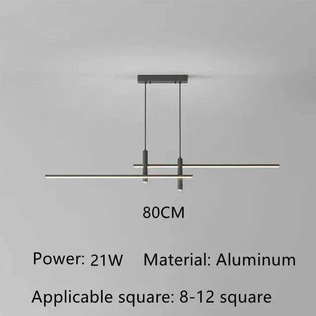 Luminaire Suspension design contemporain en métal doré – Référence : Aveline4263-Luminaire Suspendu - Nexa Lights