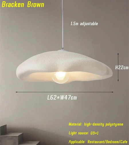 Luminaire Suspension design contemporain en polystyrène – Référence : Marcellin5823-Luminaire Suspendu - Nexa Lights