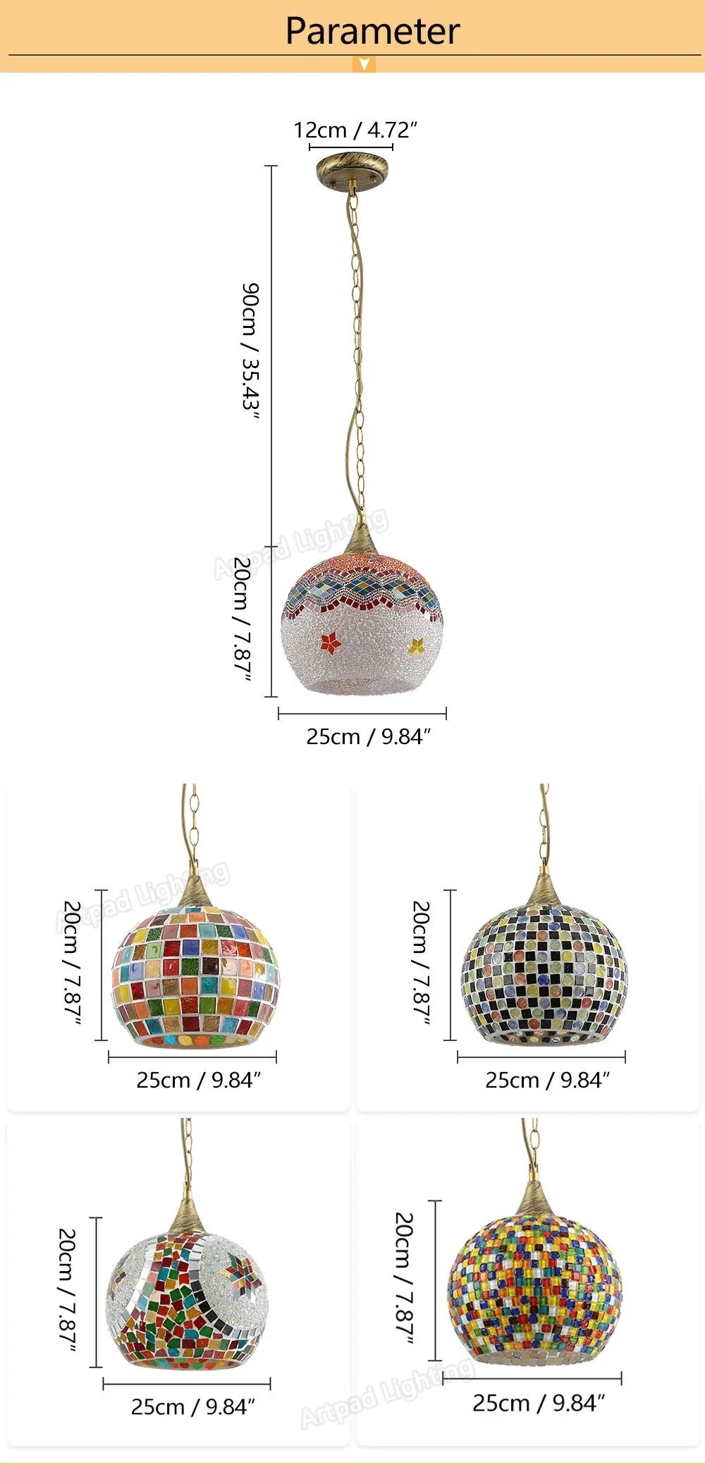 Luminaire Suspension design contemporain en verre – Référence : Alvyn5321- - Nexa Lights