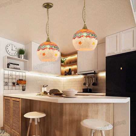 Luminaire Suspension design contemporain en verre – Référence : Alvyn5321- - Nexa Lights