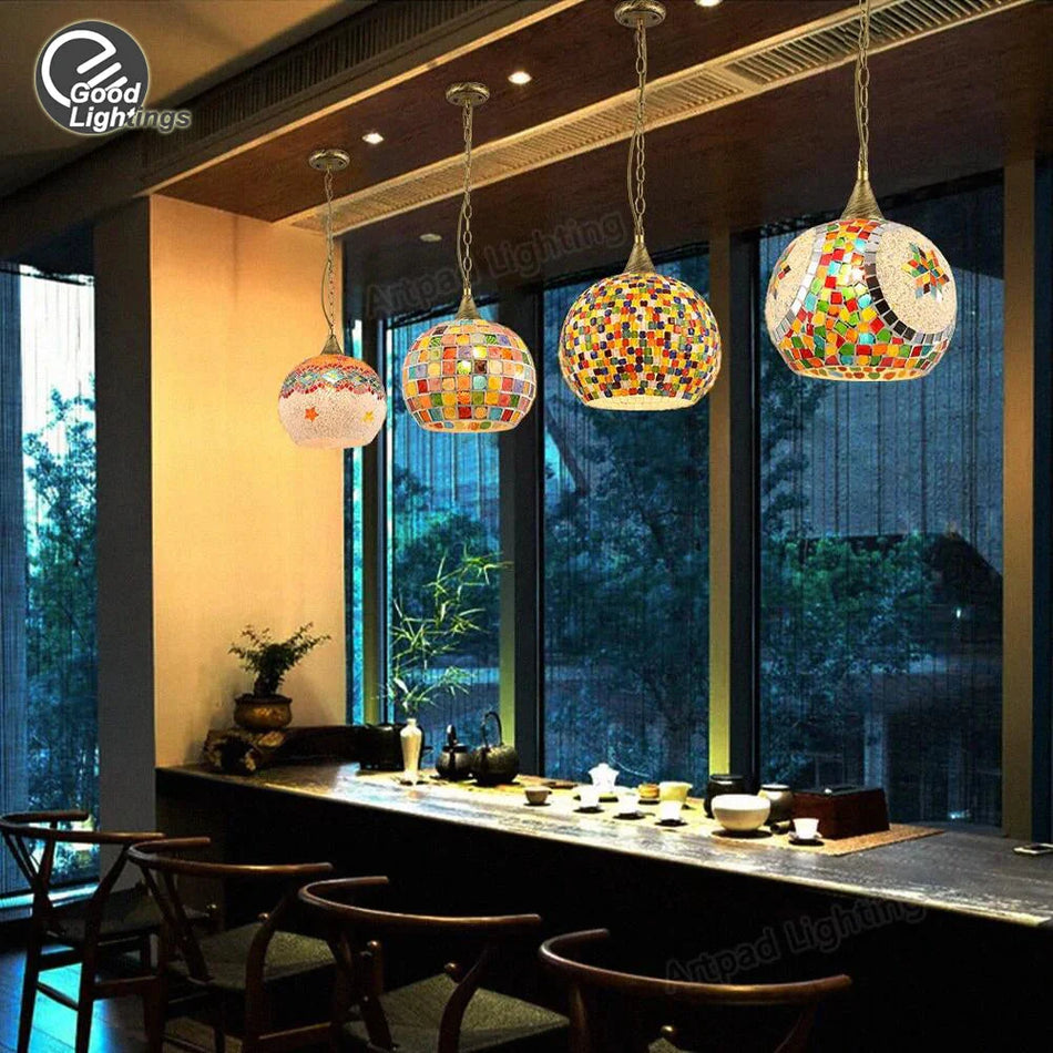 Luminaire Suspension design contemporain en verre – Référence : Alvyn5321- - Nexa Lights