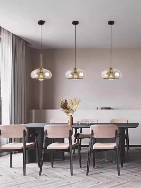 Luminaire Suspension design contemporain en verre – Référence : Alvyn5623- - Nexa Lights